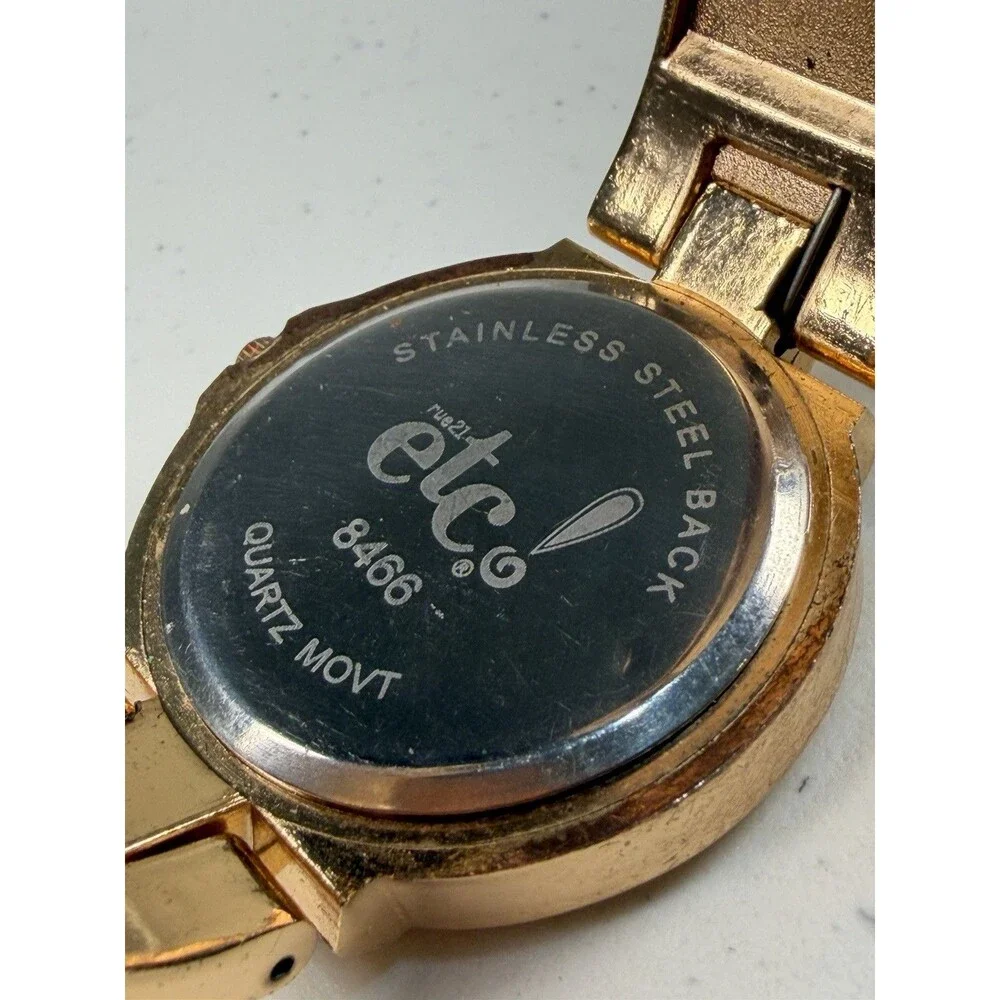 Rue21 etc! Rose Gold Crystal Cuff Watch 41.7mm  Description: